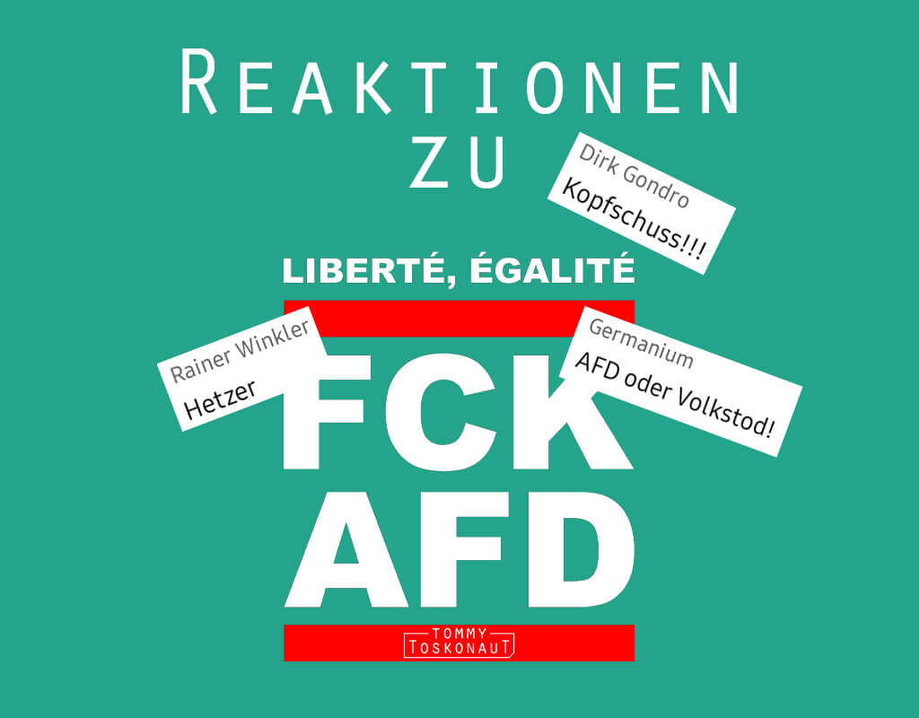 Reaktionen zu Liberté, Égalité, FCKAFD Beitragsbild